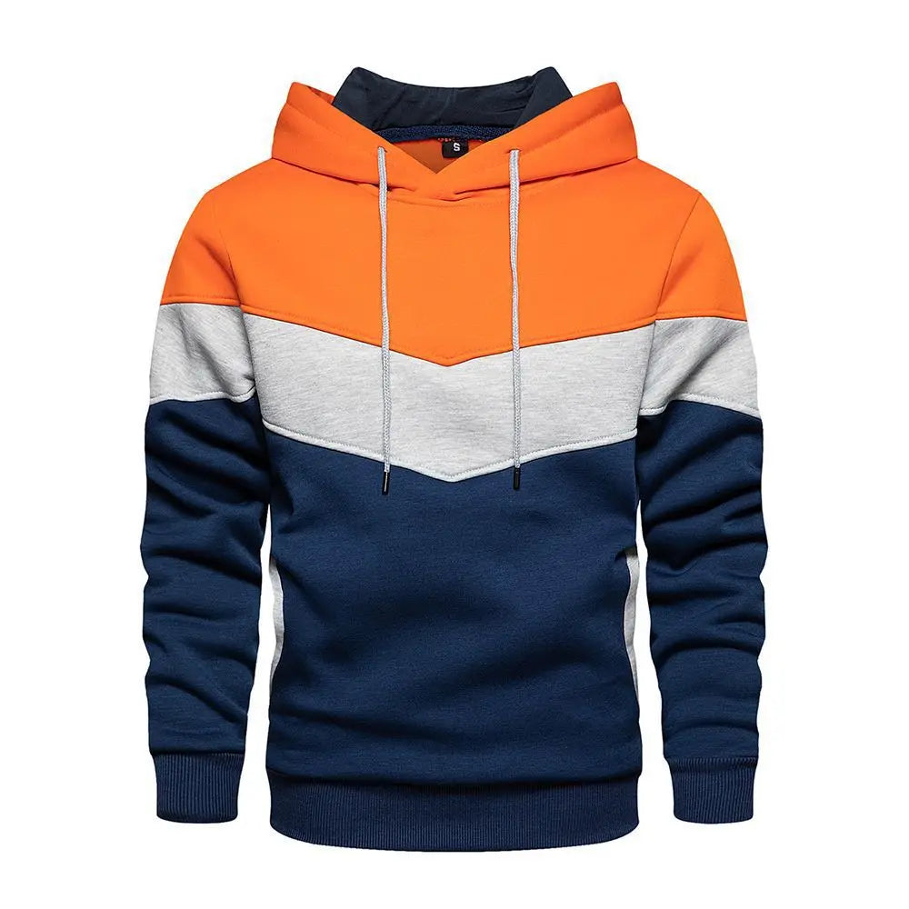 Vividcrate Track Suits for Men Set Long Sleeve Pullover Hoodie Mens Sweatsuits 2 Piece Set Elastic Waist Drawstring Jogging Suits for Men Casual Comfortable Fit Winter Activewear Clear M