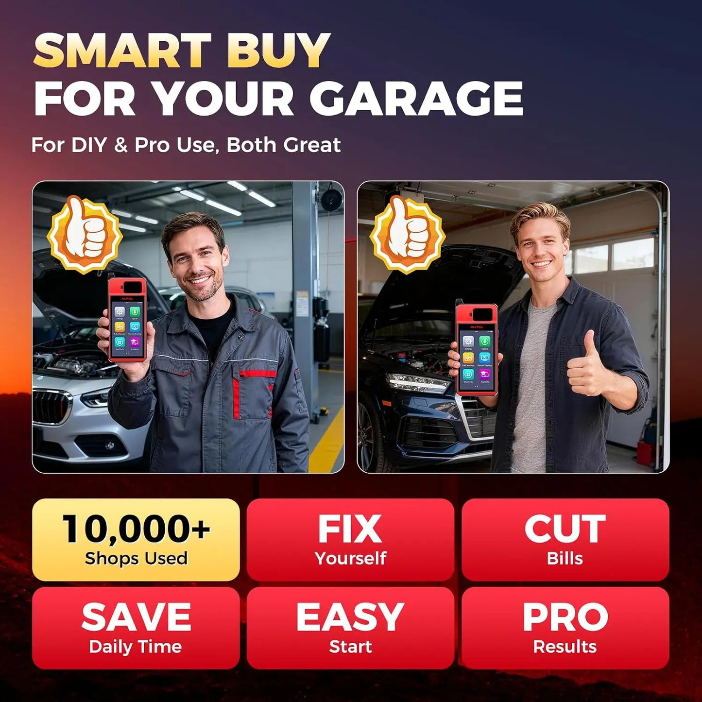 Autel MaxiIM KM100 Key Fob Programming Immobilizer Tool 2PCS Autel IKEY 60s Key Generation IMMO Key Learning on 99% Car KM100X