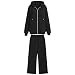 GOSEAGOTOFUN Track Suits for Women Set Full Zip Hoodie Sweatshirts Loose Jogger Sweatpants Fall Fashion Casual Sweatsuit
