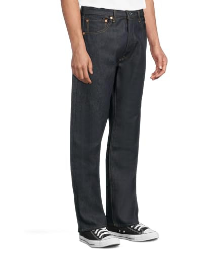 Levi's Men's 501 Original Style Shrink-to-Fit Jeans (Regular and Big & Tall), Rigid, 38W x 40L