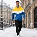 Vividcrate Track Suits for Men Set Long Sleeve Pullover Hoodie Mens Sweatsuits 2 Piece Set Elastic Waist Drawstring Jogging Suits for Men Casual Comfortable Fit Winter Activewear Clear M