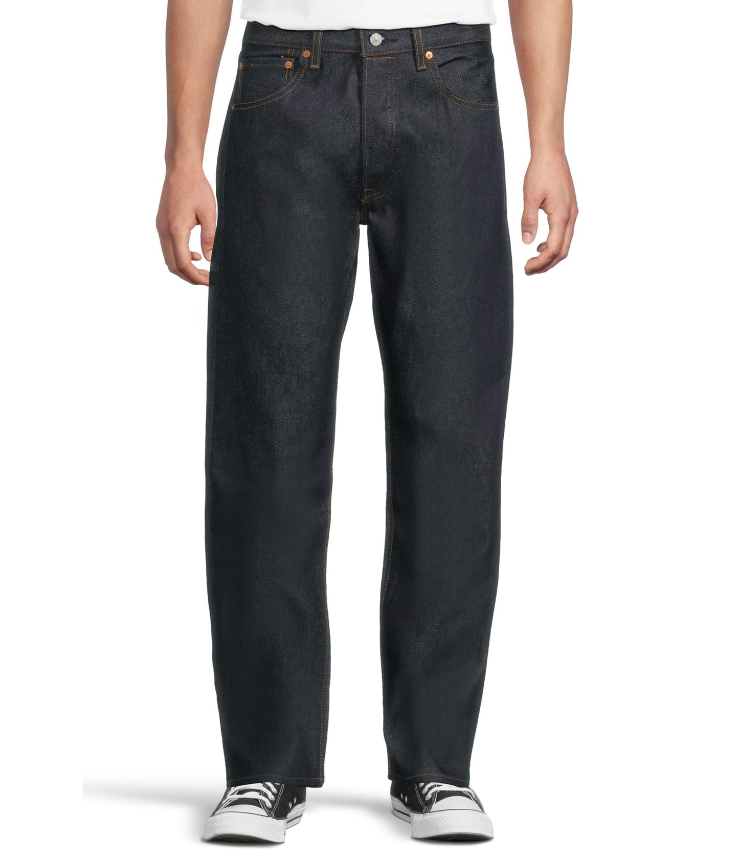 Levi's Men's 501 Original Style Shrink-to-Fit Jeans (Regular and Big & Tall), Rigid, 38W x 40L