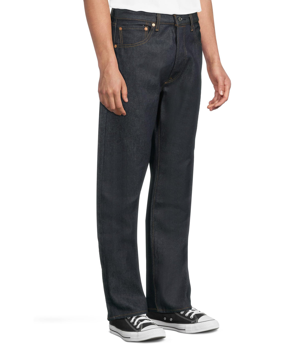 Levi's Men's 501 Original Style Shrink-to-Fit Jeans (Regular and Big & Tall), Rigid, 38W x 40L