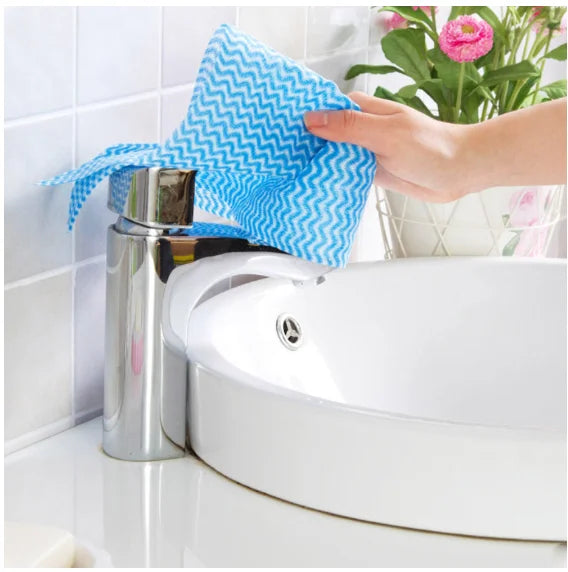 Multipurpose Kitchen Cloth Roll with 50 Anti-Bacterial Cloes-Neverdie Store