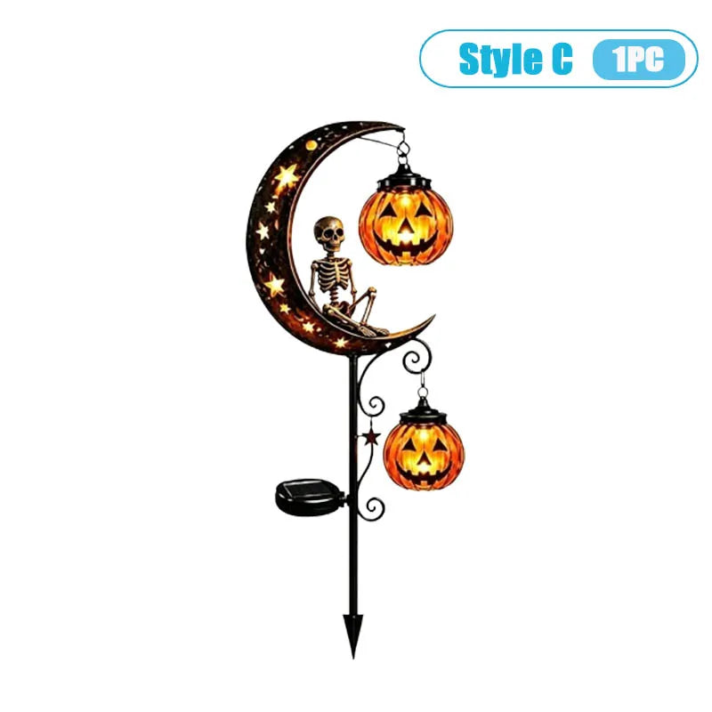 MoonPumpkin™ Garden Stake 🎃🌙 — Spooky Charm for Your Yard