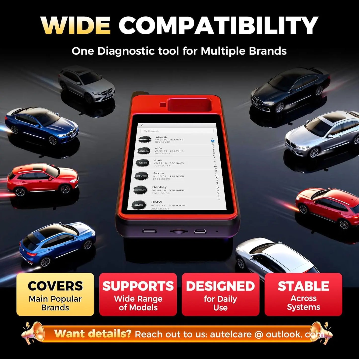 Autel MaxiIM KM100 Key Fob Programming Immobilizer Tool 2PCS Autel IKEY 60s Key Generation IMMO Key Learning on 99% Car KM100X