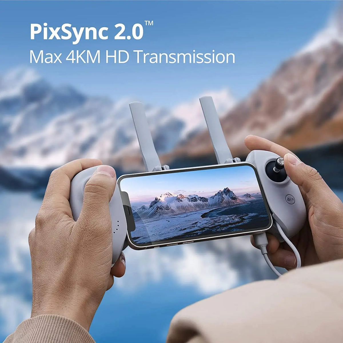 Potensic Drones Under 249g GPS Auto Return Single Axis Gimbal EIS Professional Drone Max 4-KM Waypoint Flight Follow Me-ATOM SE
