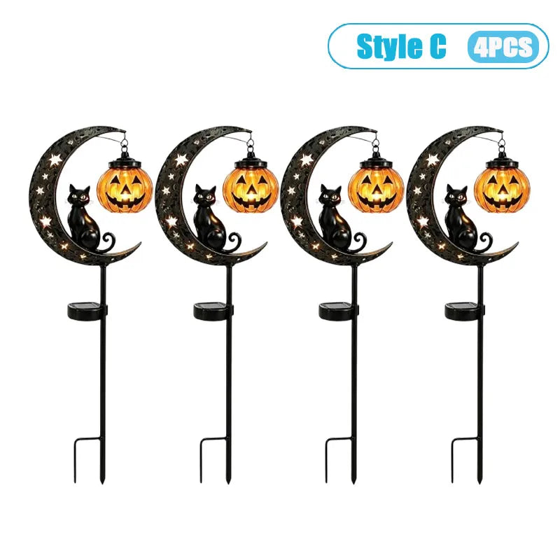 MoonPumpkin™ Garden Stake 🎃🌙 — Spooky Charm for Your Yard