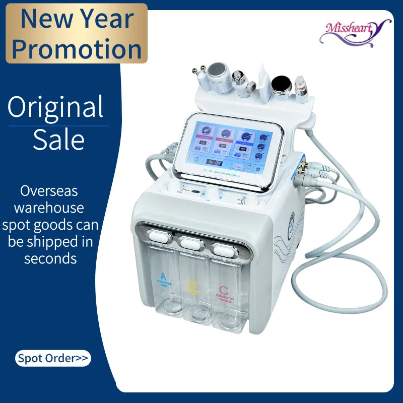 Missheart Professional Beauty Facial Machine  Hydra Aqua Deep Cleaning Skin Care Device（ EU /UK/US  Fast Shipping）