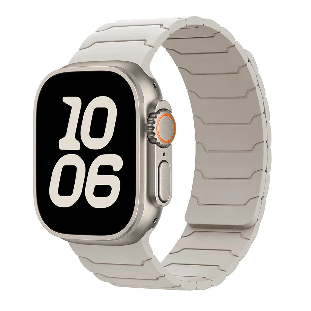 magnetic Strap For Apple Watch Band ultra 2 3 49mm 44mm 40mm 41mm 46mm 42mm 45mm 38 Silicone Bracelet IWatch Series 11 9 8 SE 10