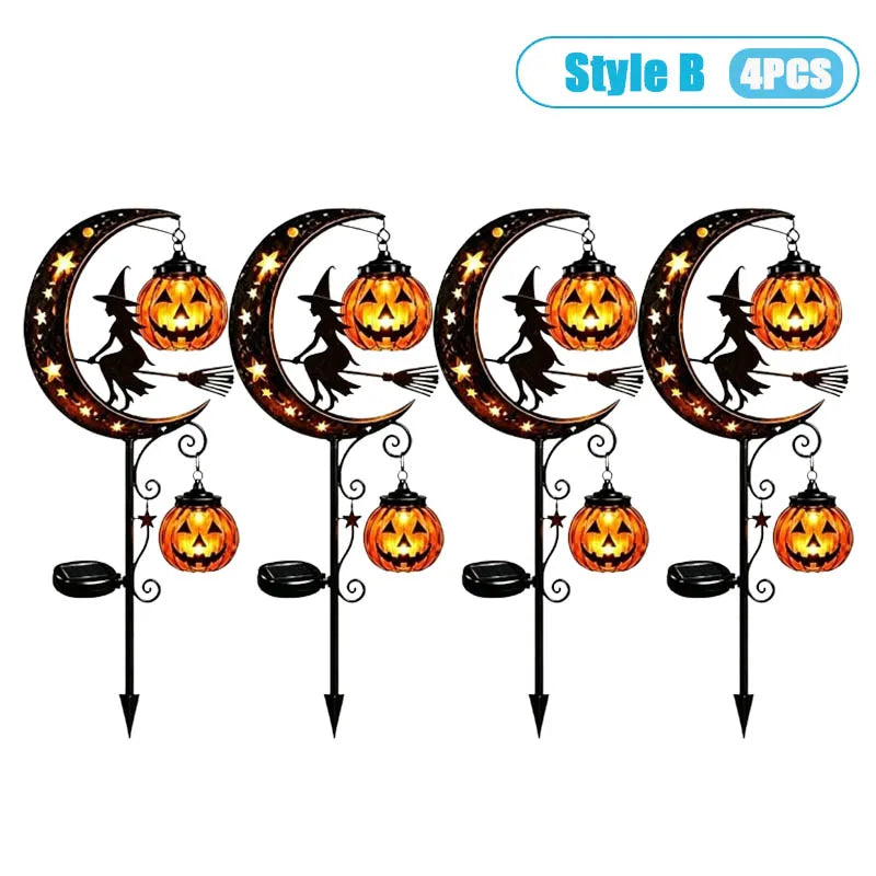 MoonPumpkin™ Garden Stake 🎃🌙 — Spooky Charm for Your Yard