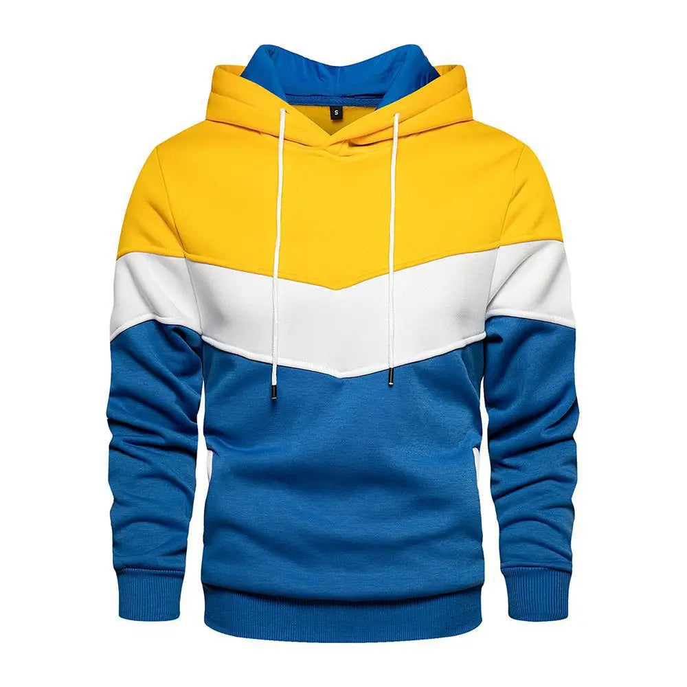 Vividcrate Track Suits for Men Set Long Sleeve Pullover Hoodie Mens Sweatsuits 2 Piece Set Elastic Waist Drawstring Jogging Suits for Men Casual Comfortable Fit Winter Activewear Clear M