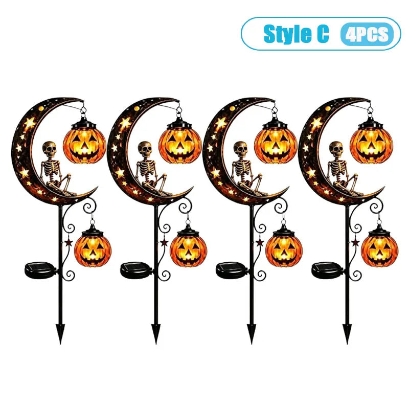 MoonPumpkin™ Garden Stake 🎃🌙 — Spooky Charm for Your Yard