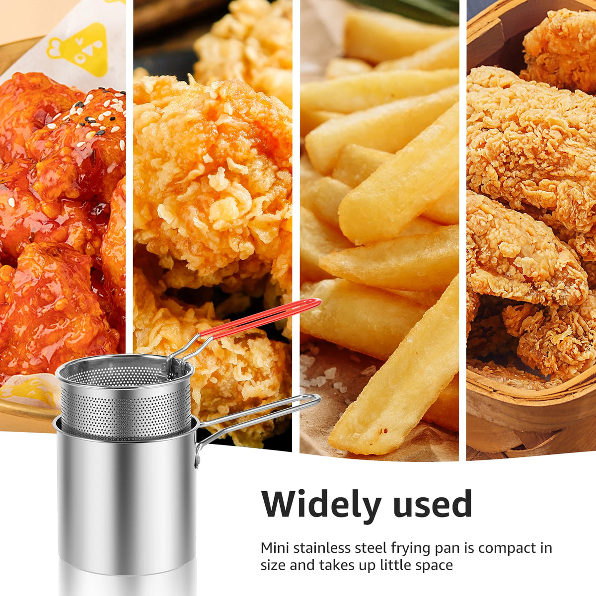FryMaster™ Steel Fryer 🍳🔥 — Crispy Cooking Made Easy
