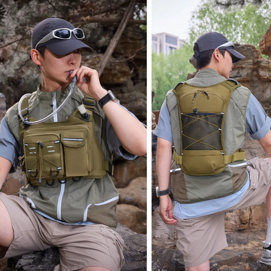 RunFlow™ Hydration Vest 🏃💧 — Lightweight, Hands-Free Hydration