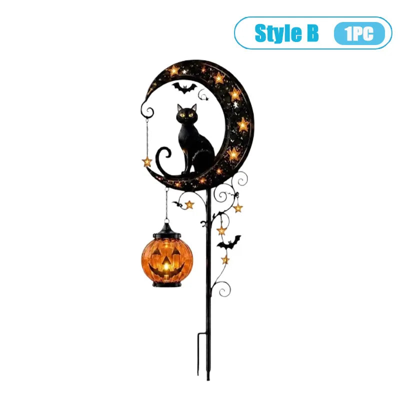 MoonPumpkin™ Garden Stake 🎃🌙 — Spooky Charm for Your Yard