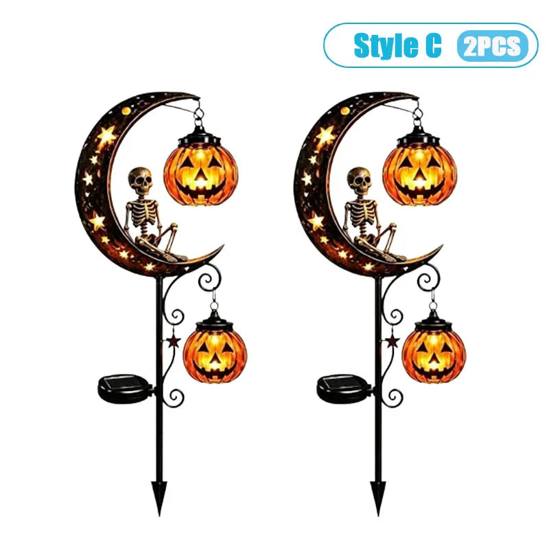 MoonPumpkin™ Garden Stake 🎃🌙 — Spooky Charm for Your Yard