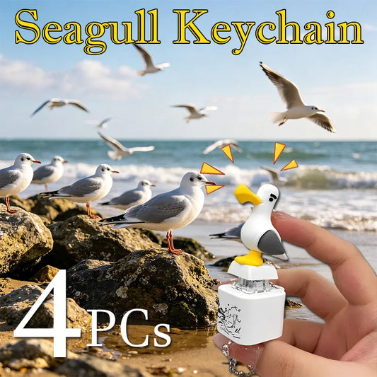 MineSquawk™ Button Keychain 🐦🔊 – Click, Laugh & Light Up