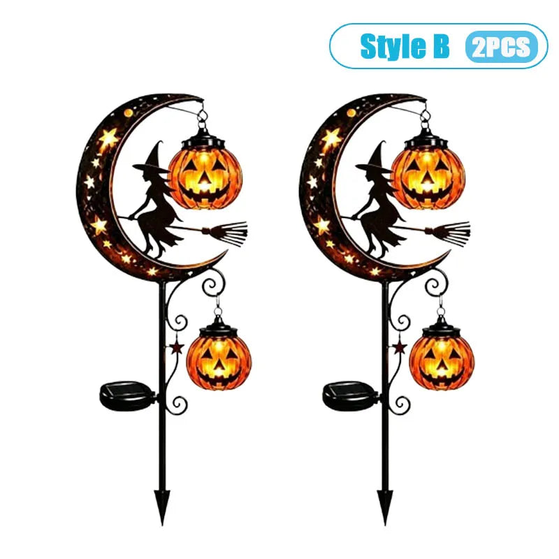 MoonPumpkin™ Garden Stake 🎃🌙 — Spooky Charm for Your Yard