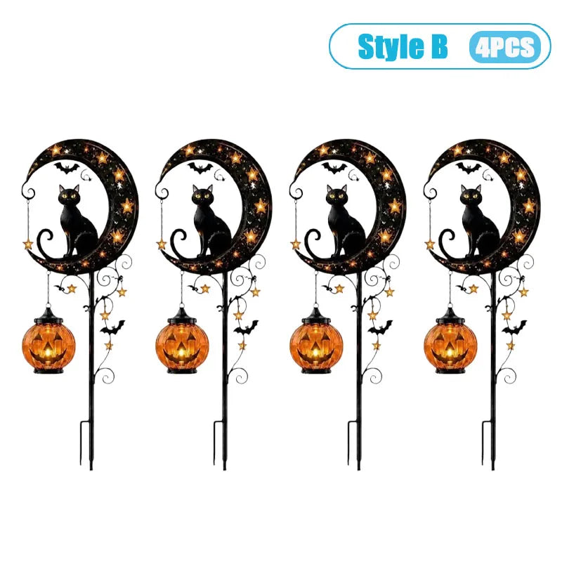 MoonPumpkin™ Garden Stake 🎃🌙 — Spooky Charm for Your Yard