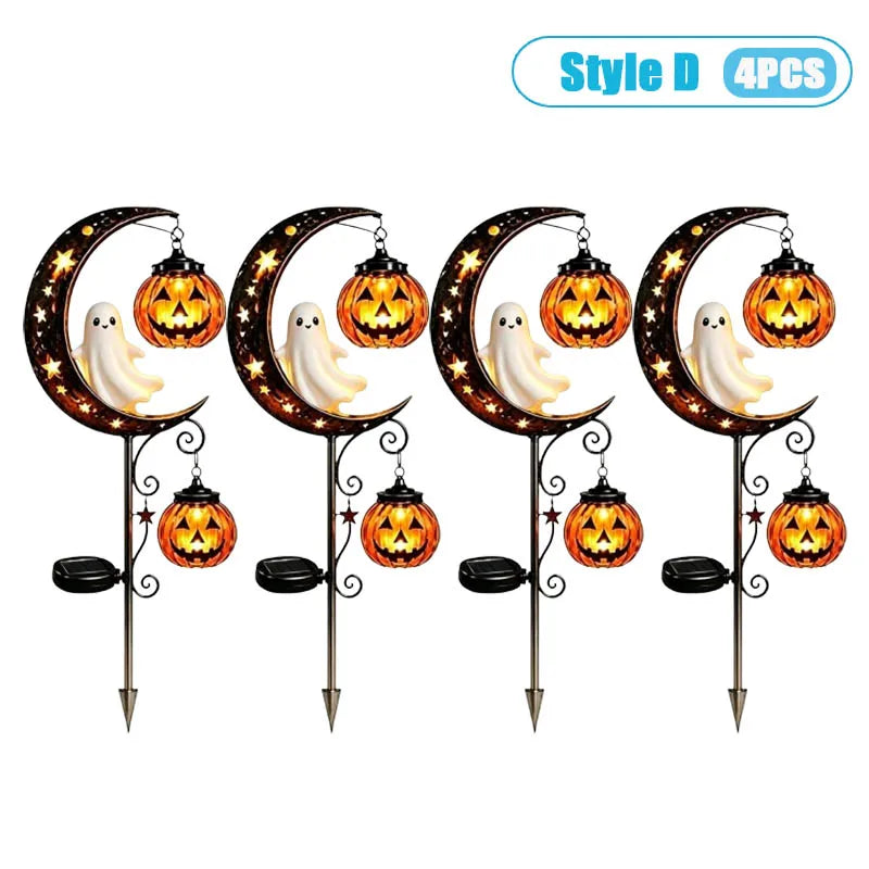 MoonPumpkin™ Garden Stake 🎃🌙 — Spooky Charm for Your Yard