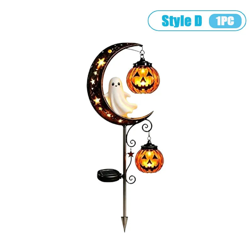 MoonPumpkin™ Garden Stake 🎃🌙 — Spooky Charm for Your Yard