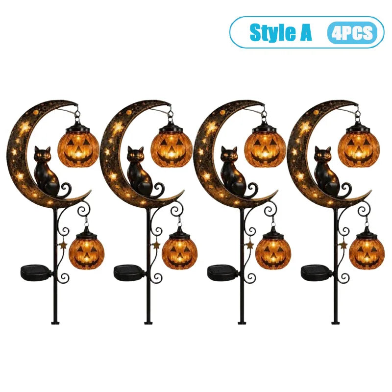 MoonPumpkin™ Garden Stake 🎃🌙 — Spooky Charm for Your Yard