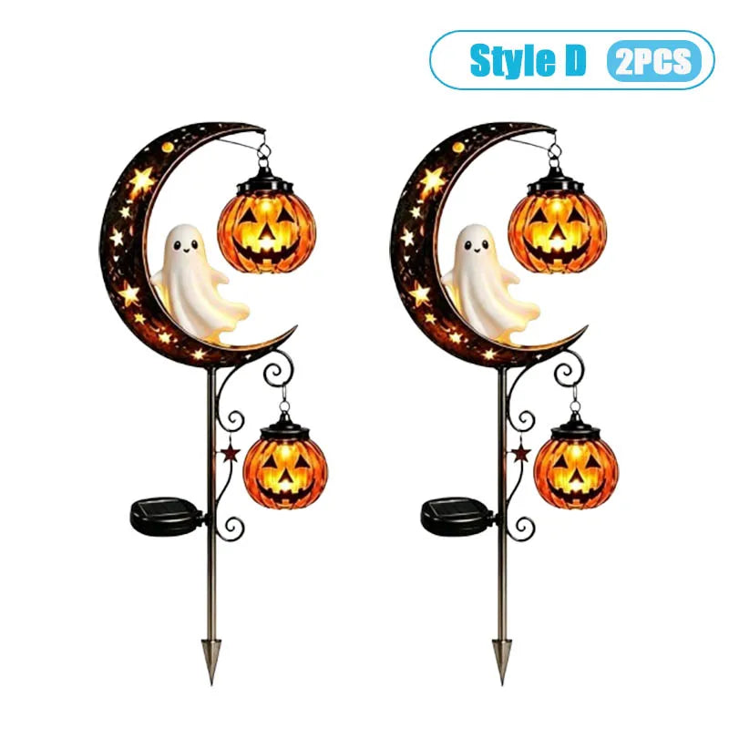 MoonPumpkin™ Garden Stake 🎃🌙 — Spooky Charm for Your Yard